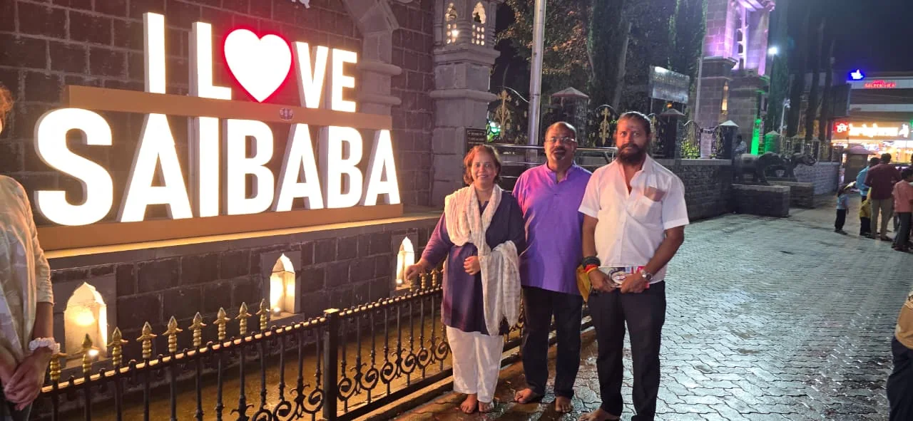 Guest visit near Shirdi landmark